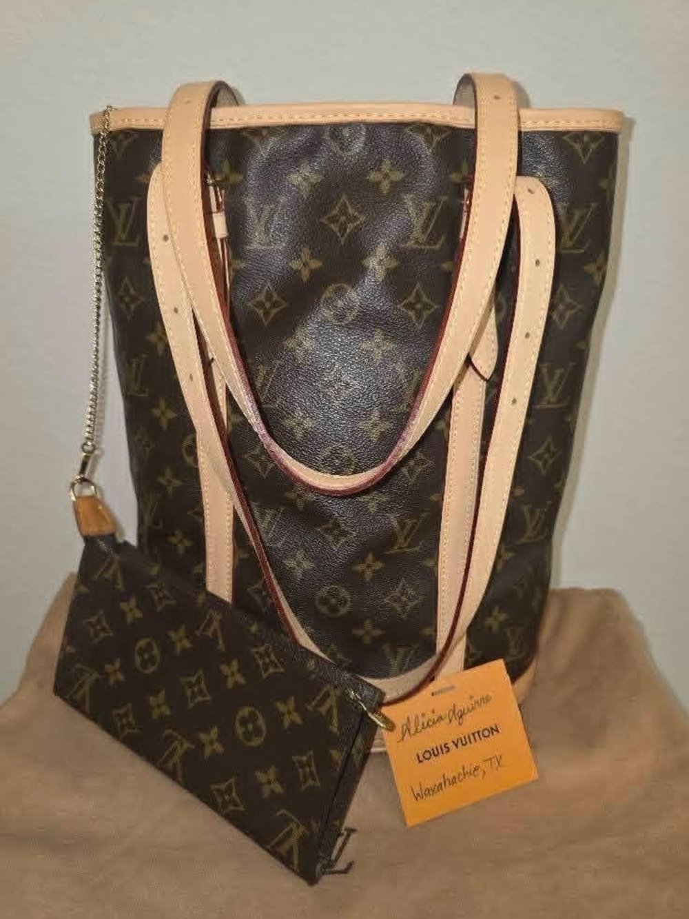Louis Vutton BUCKET GM Monogram